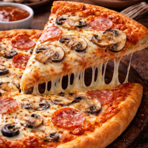 1 Pizza Champiñones completa