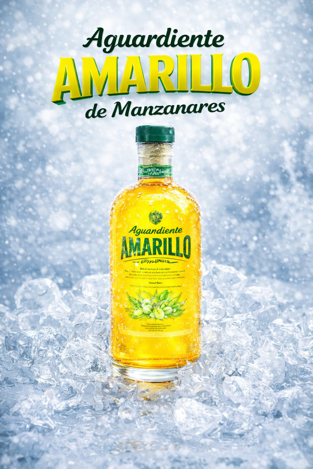 Aguardiente Amarillo de manzanares 750ml Fria