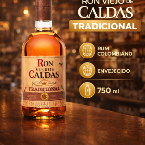 Ron Viejo de Caldas 750ml Al clima