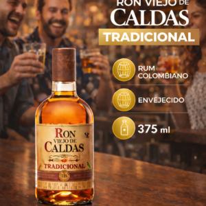 Ron Viejo de Caldas 375ml Al clima