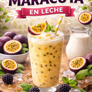 Jugo Maracuya en Leche