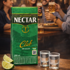 Aguardiente Nectar Verde litro Al clima