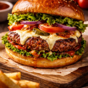 1 Hamburguesa Karol G